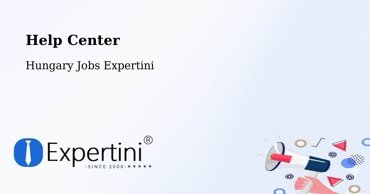 Help Center – Sárvár - Hungary Jobs Expertini
